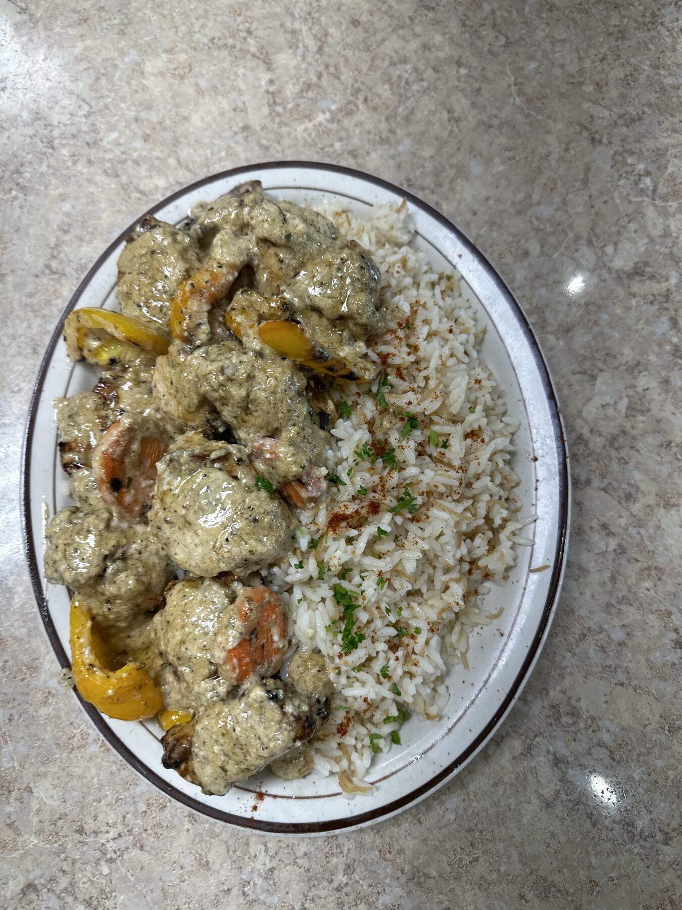Al Kabob restaurant dish